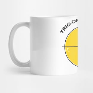 Pac-man Trigonometry Mug